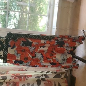 Westport floral skirt